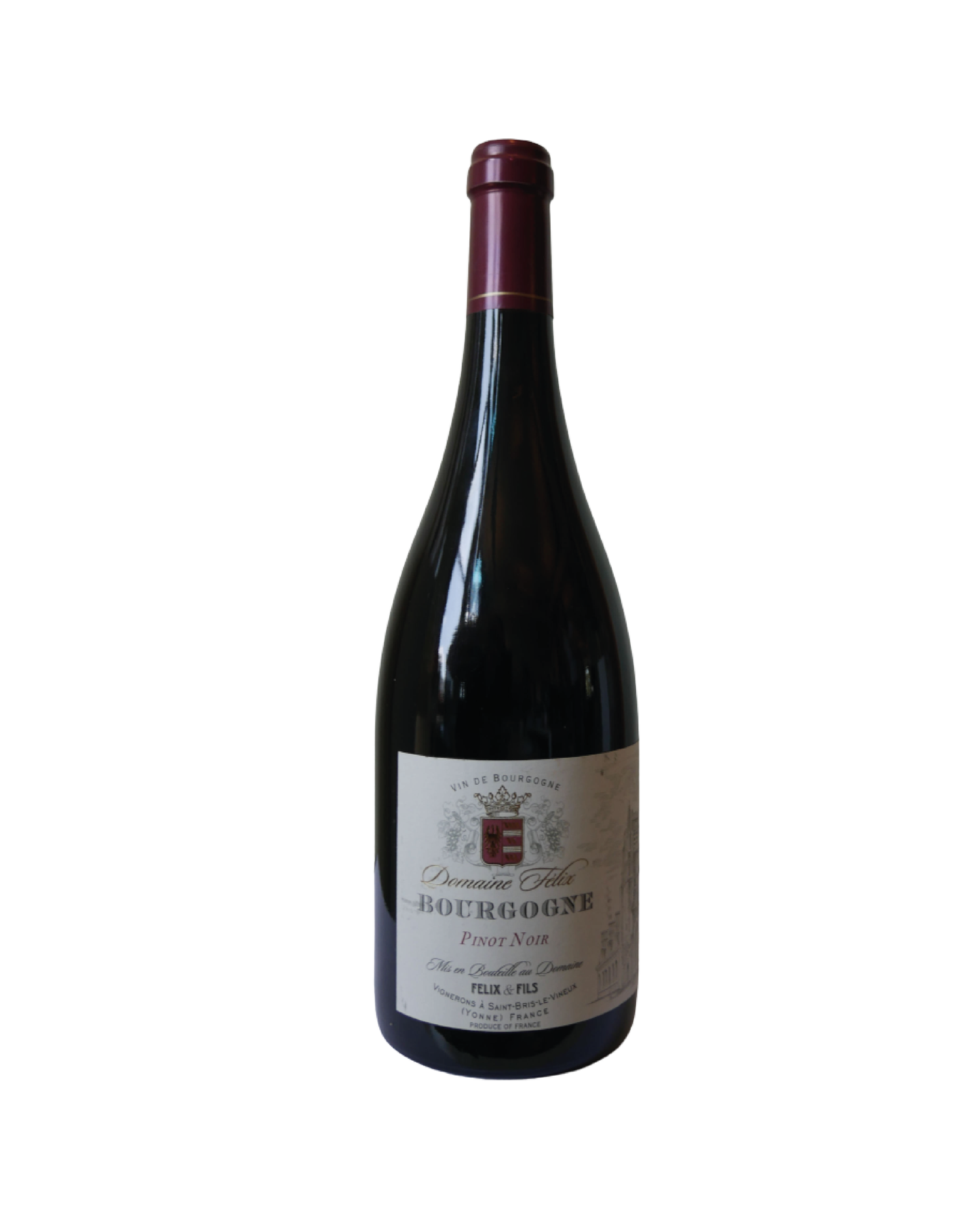 Domaine Felix & Fils, Côtes d'Auxerre Rouge, Cuvée Saint-André, Bourgogne, Frankrijk